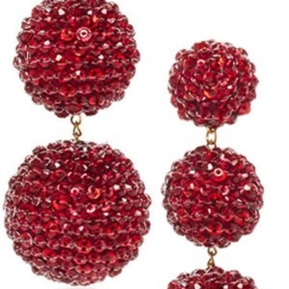 Rebecca De Ravenel Les Bonbons Ruby Slipper Earrings - Picture 5 of 11